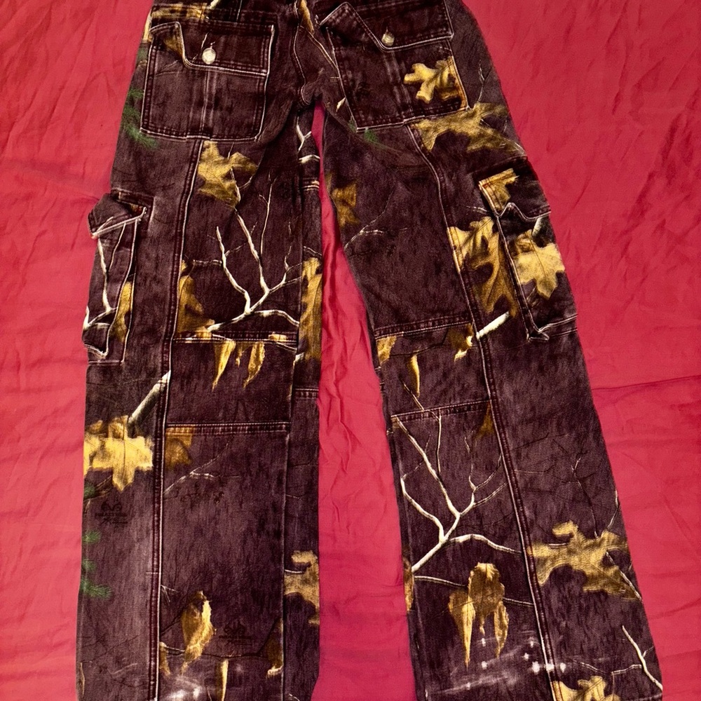 Revice Amelia purple cargo pants